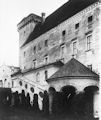 Otmuchw - widok na zamek od podwrza - zdjcie z okresu 1900 - 1940